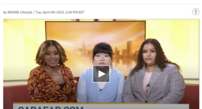 CARAFAP Foundation Inc and CARAFAP appear on Fox45 for autism awareness month